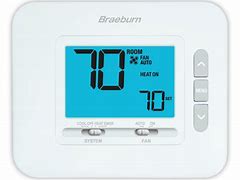 2H/1C non-prog Braeburn Thermostat - Mobile Home